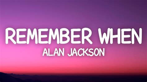 Remember When .